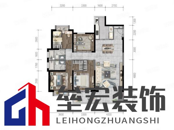 142㎡現(xiàn)代簡(jiǎn)約丨 黑白格調(diào)下的溫柔空間！