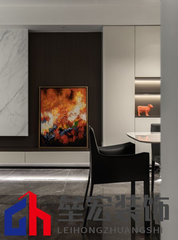 玄關(guān)餐邊柜電視柜一體化，超棒設(shè)計(jì)藏不住了！