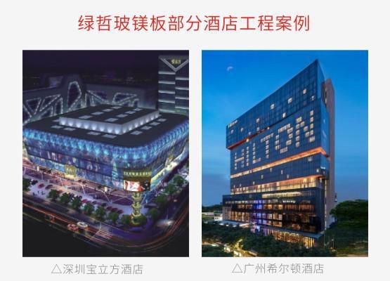 綠哲玻鎂板入駐江門保利皇冠假日酒店！