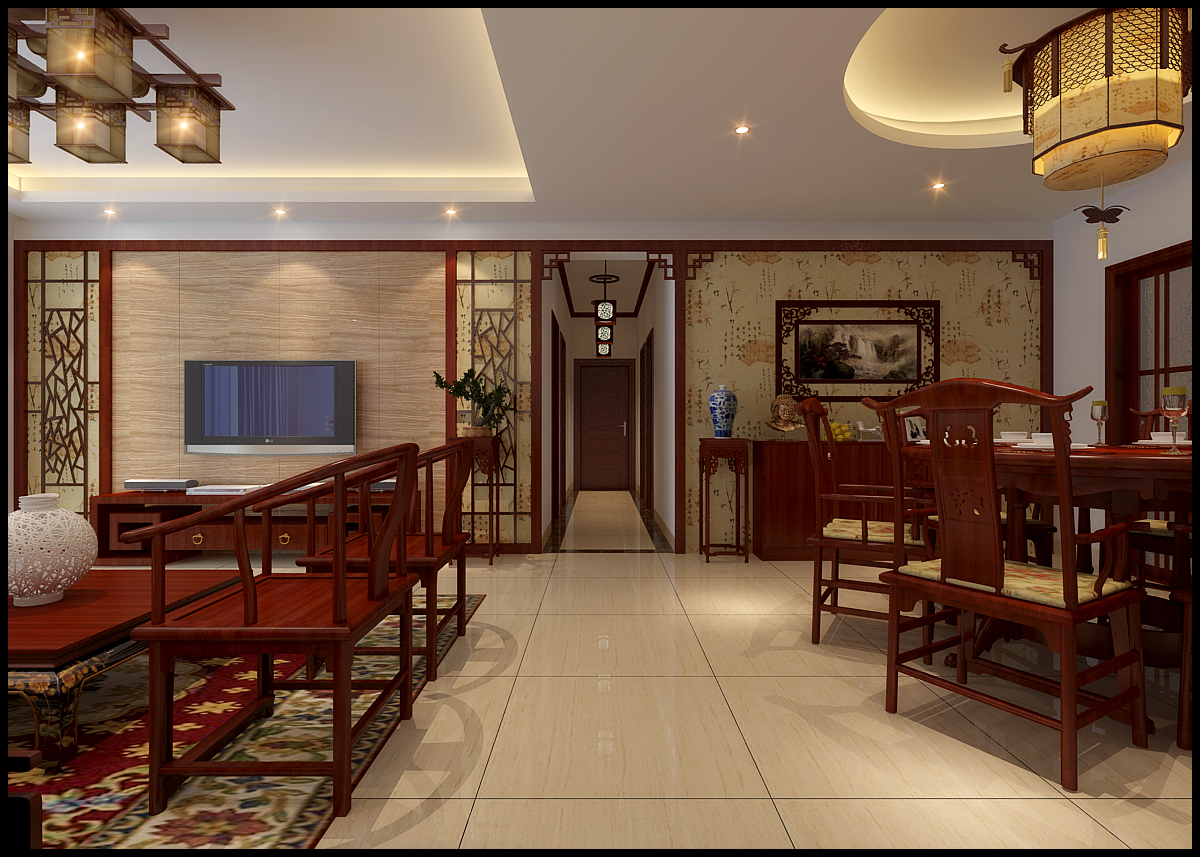 廈門新中式家具_廈門新中式風(fēng)格裝修_廈門中式別墅