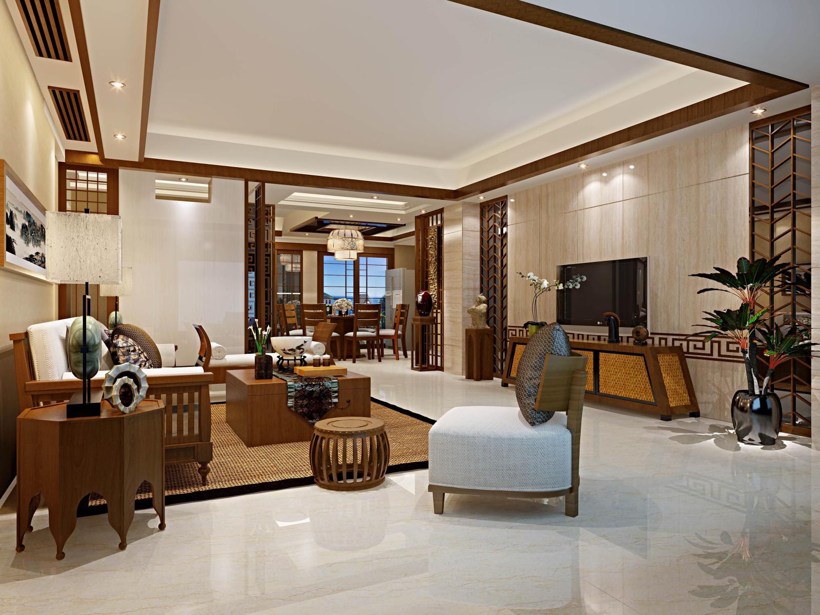 廈門新中式家具_廈門中式別墅_廈門新中式風(fēng)格裝修