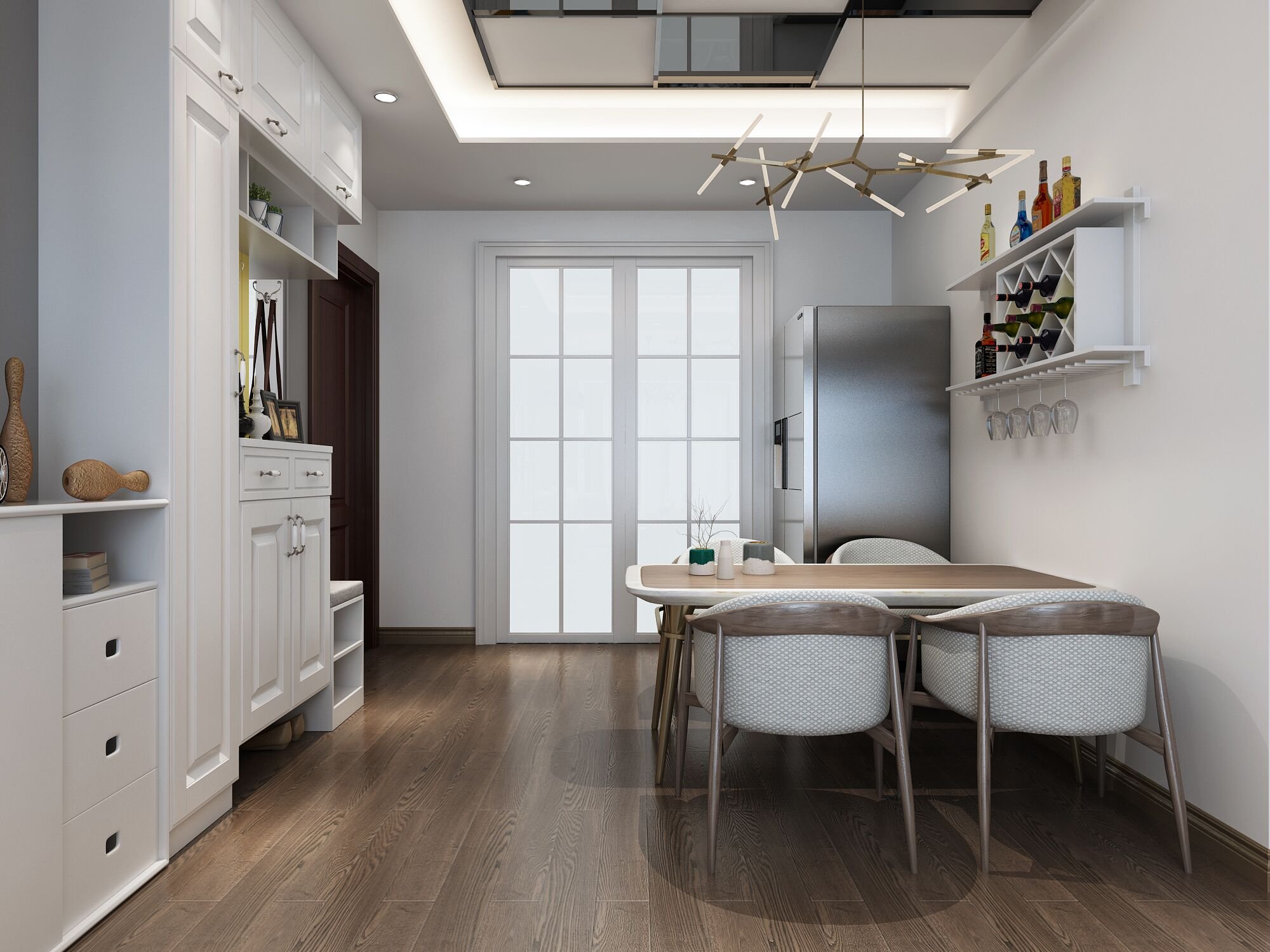 240平米的現(xiàn)代風(fēng)格，原來復(fù)式還可以這樣裝修！