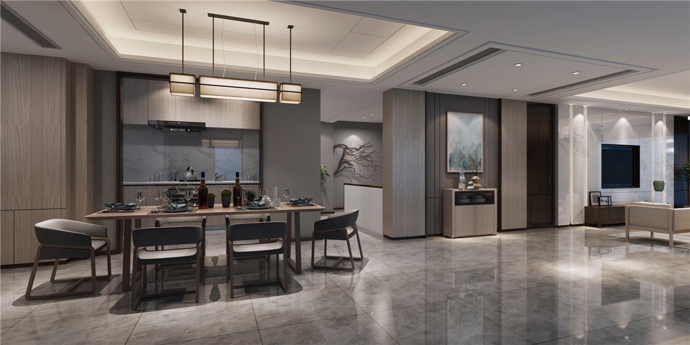 我家裝修的360平米中式風(fēng)格，半包花了22萬元，值不值？-正榮學(xué)府壹號裝修