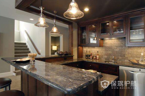 地下室廚房裝修效果圖-保駕護航裝修網(wǎng)