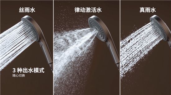 ANNWA 安華零冷水按摩花灑P8 Pro Max，一鍵清空“班味”束縛