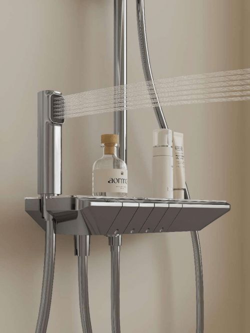 情緒價(jià)值MAX！安華T1系列明桿淋浴花灑讓你尋回淋浴舒適