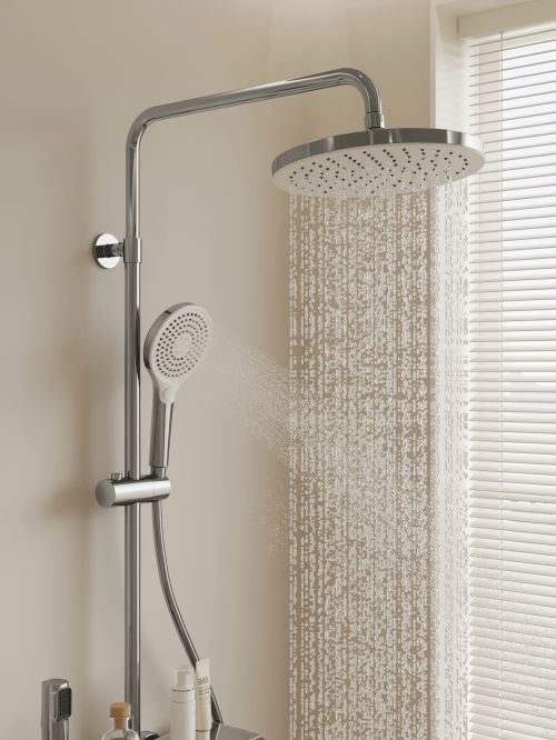 情緒價(jià)值MAX！安華T1系列明桿淋浴花灑讓你尋回淋浴舒適